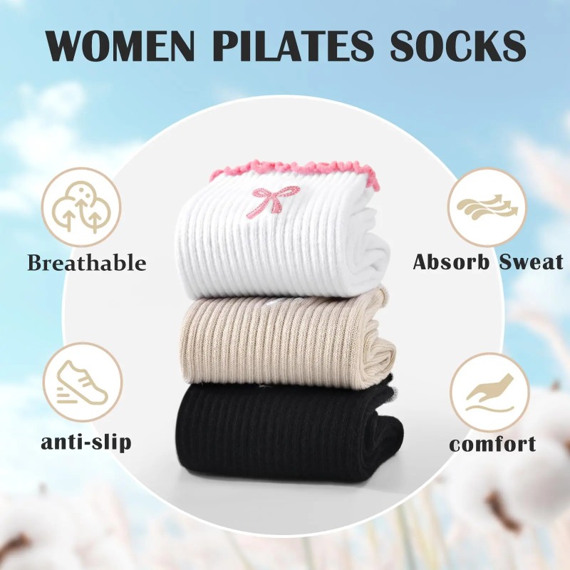 Yoga & Fitness With Faye The Well Being Studio Abbots Langley - プロフェッショナルヨガソックス、コットンストラップシリコン滑り止めピラティスフィットネスダンスフロアソックス