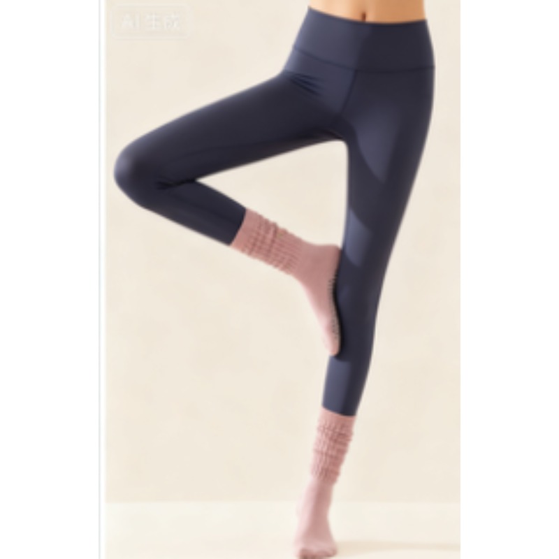 女性用コットン滑り止めピラティスソックス、ヨガフィットネス用 - Yoga Fitness Youtube のレビューと価格