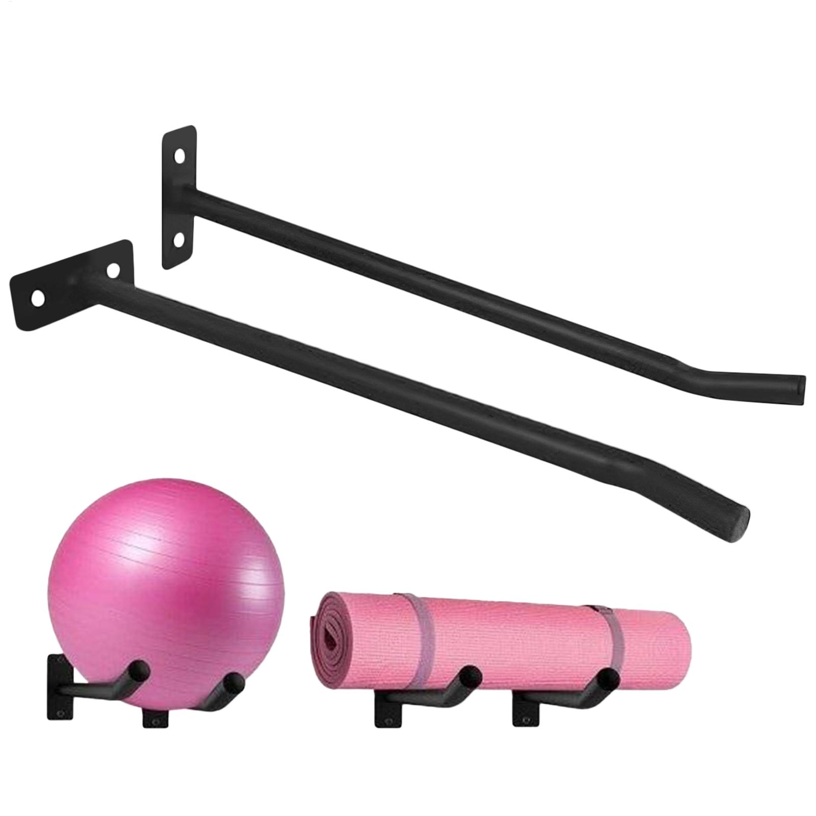 エクササイズボールホルダー 2個パック ヨガルーム ウォール - Yoga Fitness Rooms のレビューと価格