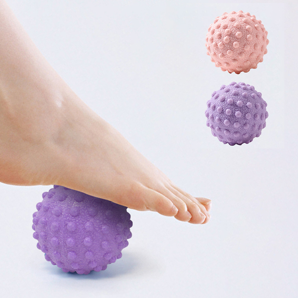 ポータブル TPR 筋膜マッサージボール レイズドトリガーポ - Shoulder Massage Ball のレビューと価格