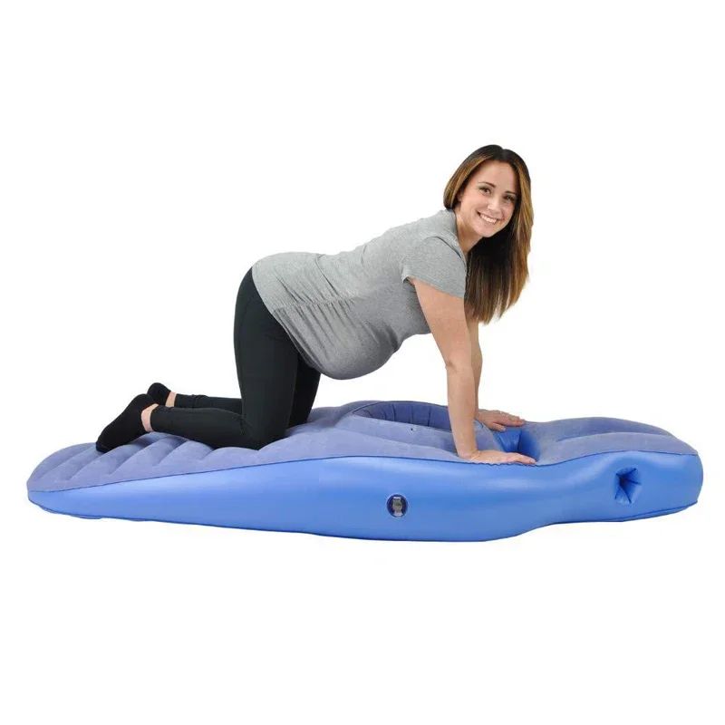 妊娠中の女性のためのインフレータブルヨガピロー,睡眠マットレ - Yoga Fitness Mat のレビューと価格