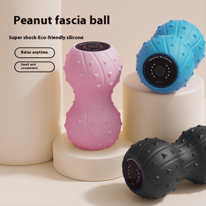 ピーナッツ型マッサージボール、首、肩、足、脚の筋肉緩和用トリ - Shoulder Massage Ball のレビューと価格