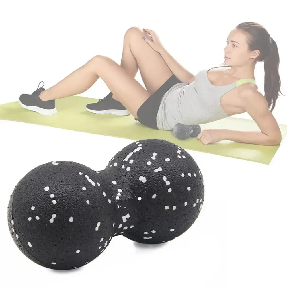 ヨガマッサージローラーボール ピーナッツ型 ダブルラクロス  - Shoulder Massage Ball のレビューと価格