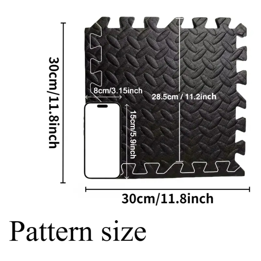 16ピース フィットネス ヨガマット ソフトEVAフォーム  - Yoga Fitness Mat のレビューと価格