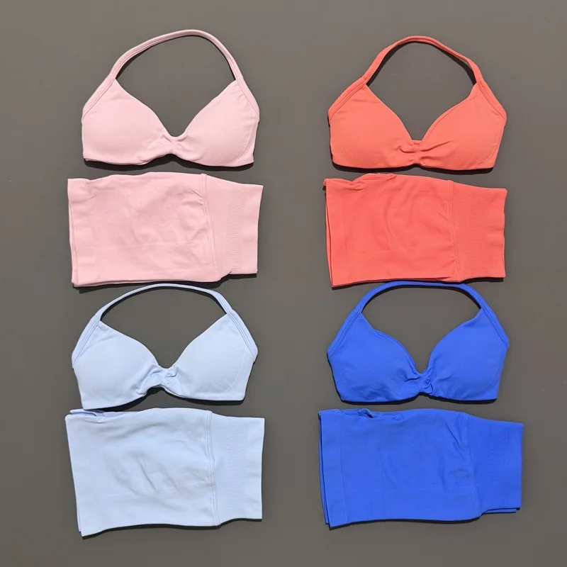 2 ピース HISTELLO スポーツセット シームレススト - Yoga Y Fitness のレビューと価格