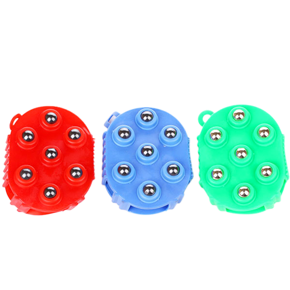 シリコーン7ボールボディマサージャーグローブ360°回転手持 - Shoulder Massage Ball のレビューと価格