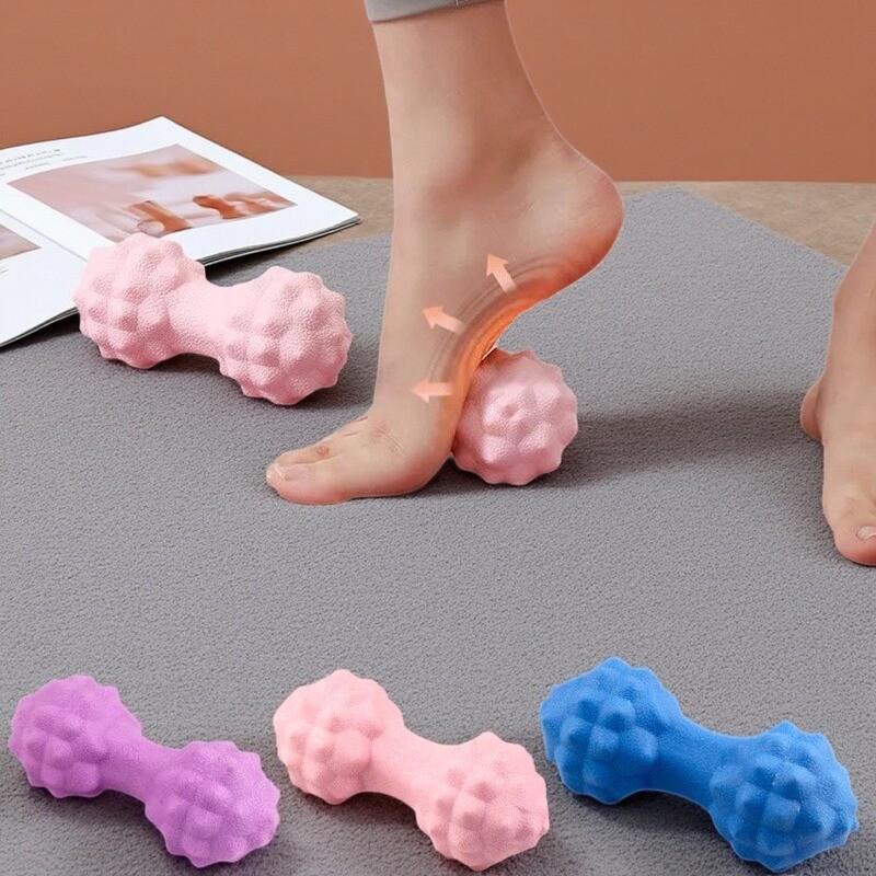 TPR製隆起ポイント付き筋膜マッサージボール、深部組織筋肉弛 - Shoulder Massage Ball のレビューと価格
