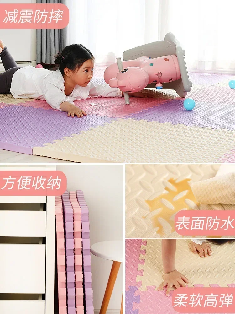 保護EVAリーフグレインフロアマット ヨガフィットネス滑り止 - Yoga Fitness Rooms のレビューと価格