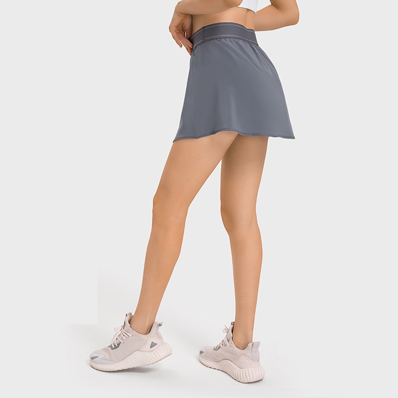 女性用2 in 1スポーツスカート,ジムやアウトドアスポーツ - Yoga Fitness Dress のレビューと価格