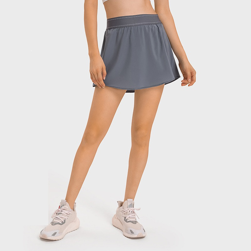 女性用2 in 1スポーツスカート,ジムやアウトドアスポーツ - Yoga Fitness Dress のレビューと価格