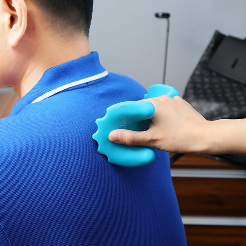 首と首のマッサージャー家庭用手動経絡マッサージボールポイント - Shoulder Massage Ball のレビューと価格