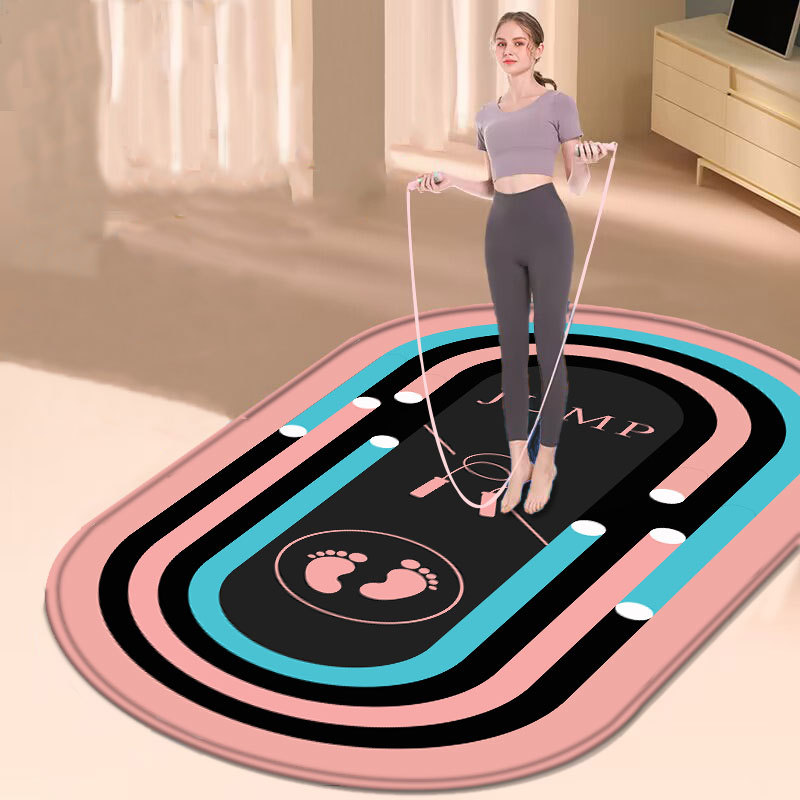 VIKAMA 屋内縄跳び 滑り止め、衝撃吸収、防音マット、フ - Yoga Fitness Hotel のレビューと価格