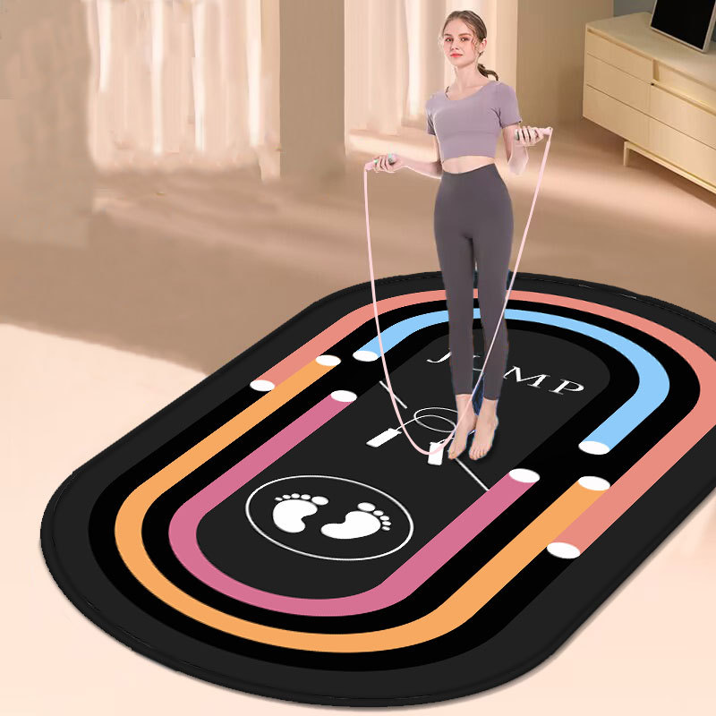 VIKAMA 屋内縄跳び 滑り止め、衝撃吸収、防音マット、フ - Yoga Fitness Hotel のレビューと価格